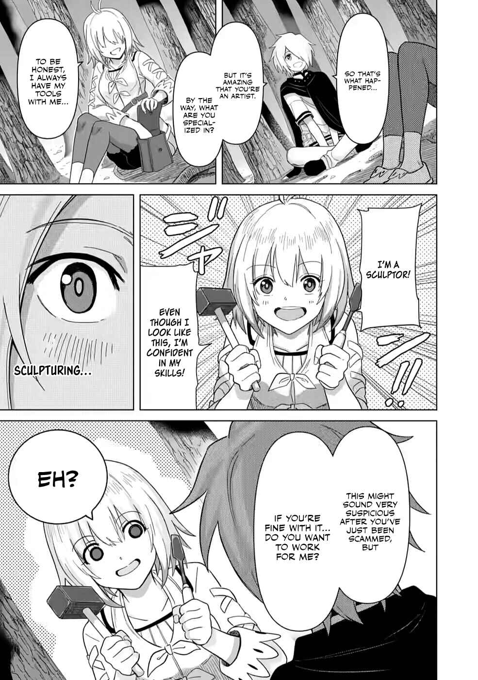 Page 22 Chapter 5 Mushoku no Saikyou Kenja ~Job ga Erarezu Tsuihou Saretaga, Game no Chishiki de Isekai Saikyou~