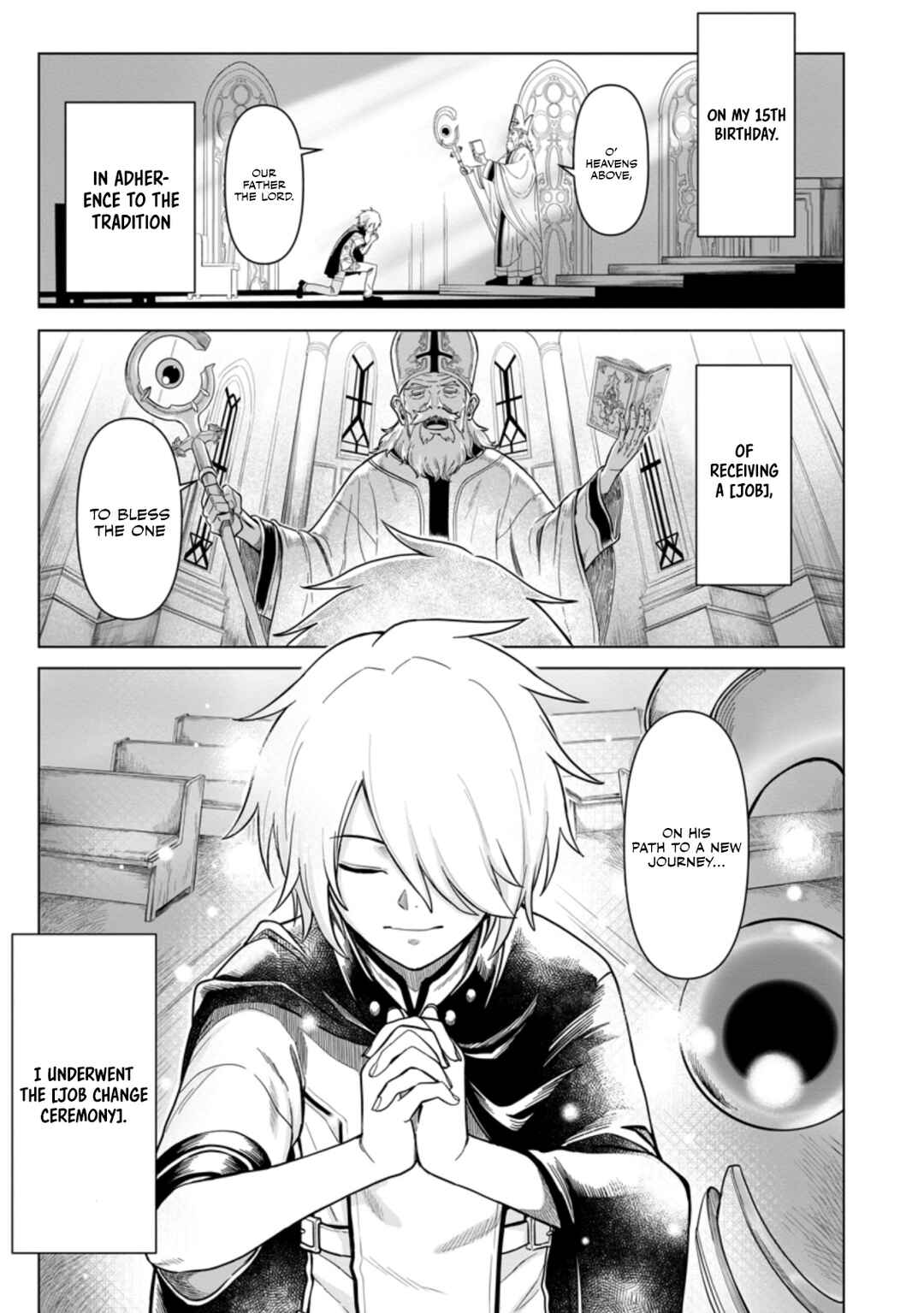 Page 2 Chapter 1 Mushoku no Saikyou Kenja ~Job ga Erarezu Tsuihou Saretaga, Game no Chishiki de Isekai Saikyou~