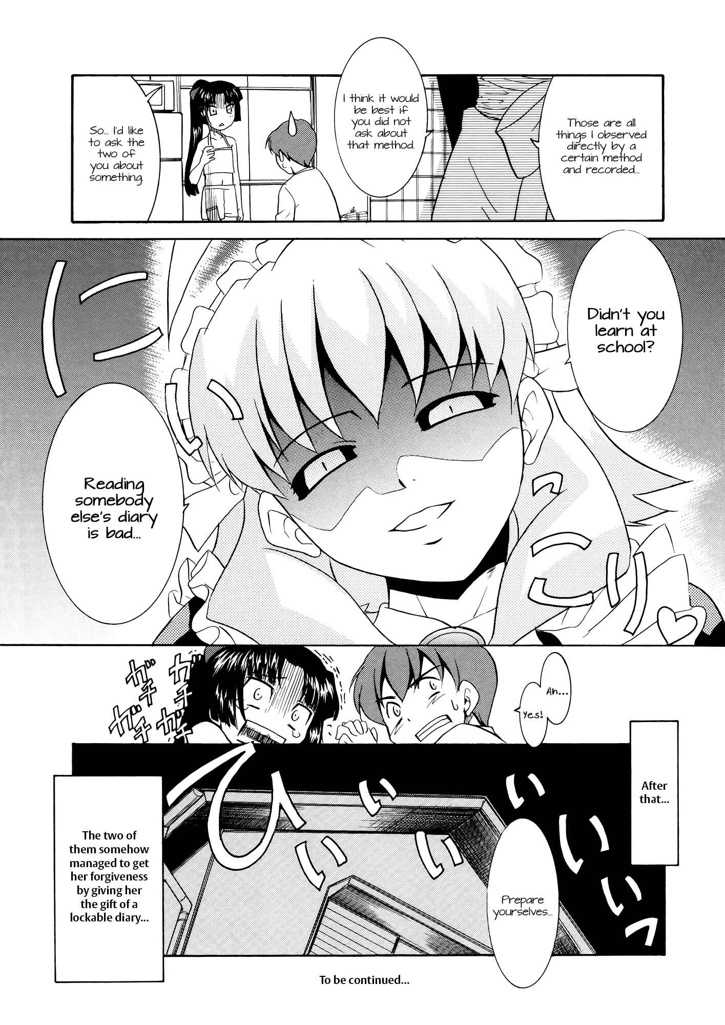 Page 24 Chapter 3 Aaaaah! The Present Master