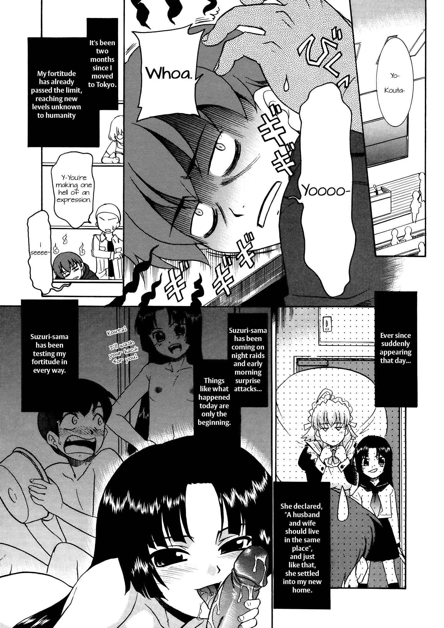 Page 4 Chapter 2 Aaaaah! The Present Master