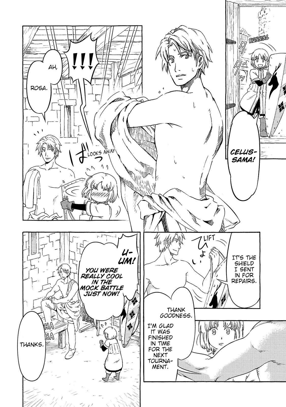 Page 11 Chapter 1 Kishi-tan wa Jouheki no Naka ni Hana Hiraku