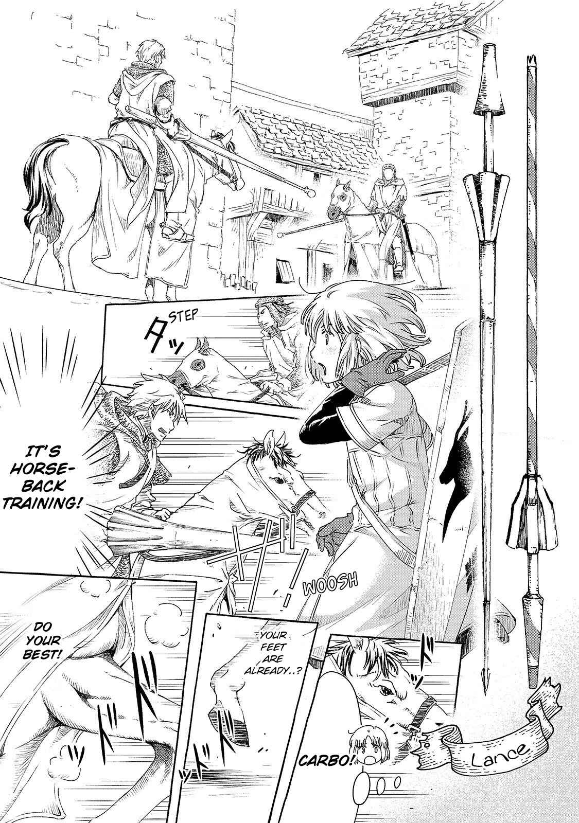 Page 9 Chapter 1 Kishi-tan wa Jouheki no Naka ni Hana Hiraku
