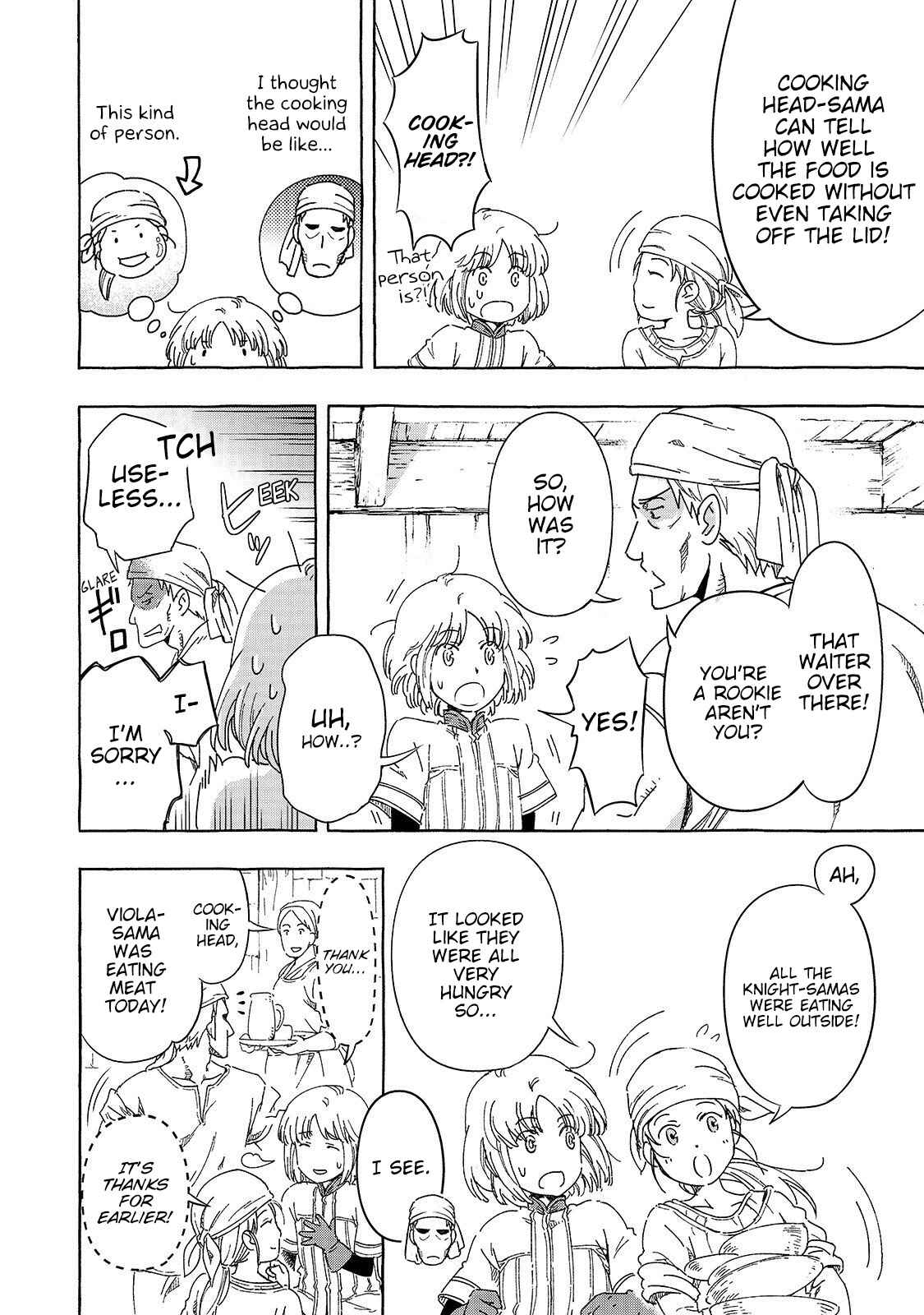 Page 6 Chapter 2 Kishi-tan wa Jouheki no Naka ni Hana Hiraku