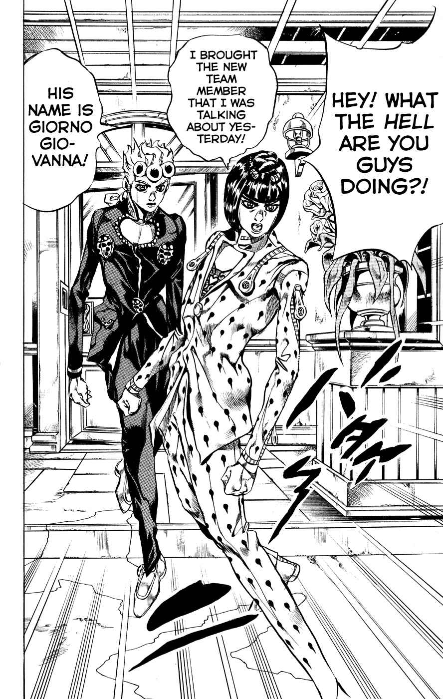 Page 10 Chapter 17 JoJos Bizarre Adventure Part 5 - Golden Wind