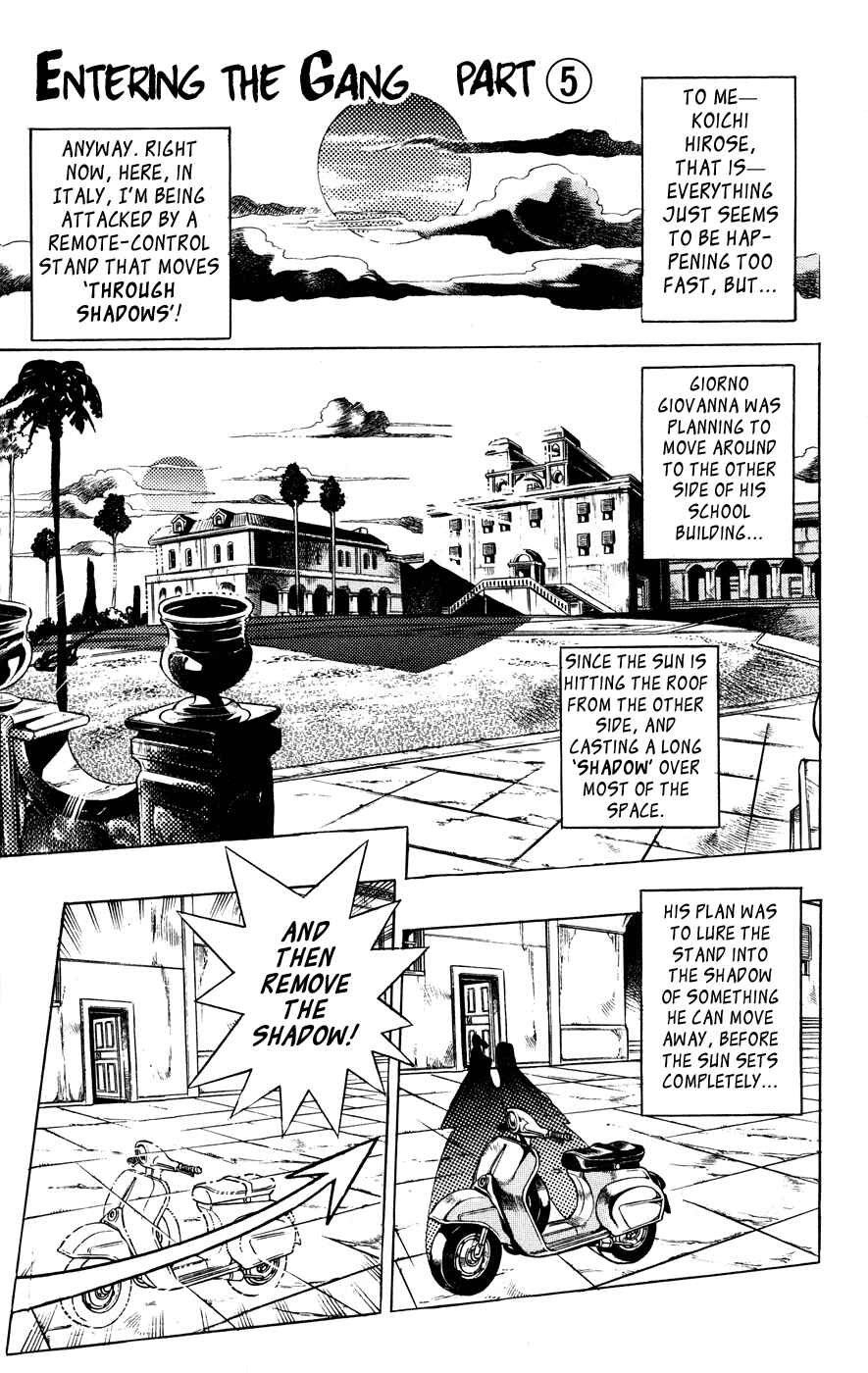 Page 1 Chapter 15 JoJos Bizarre Adventure Part 5 - Golden Wind