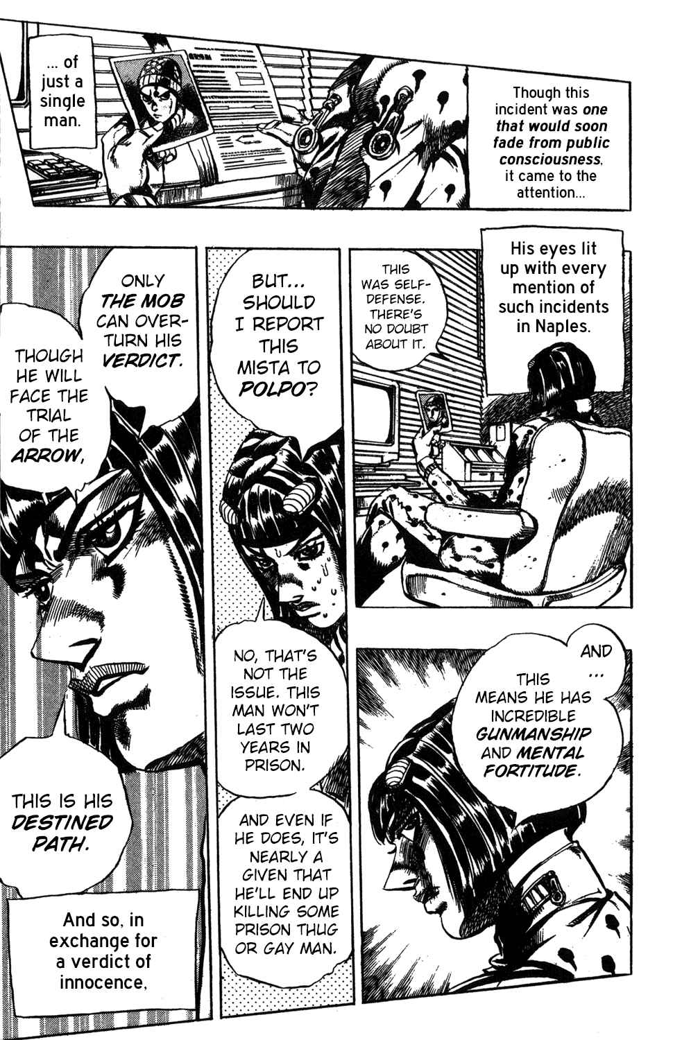 Page 10 Chapter 69 JoJos Bizarre Adventure Part 5 - Golden Wind