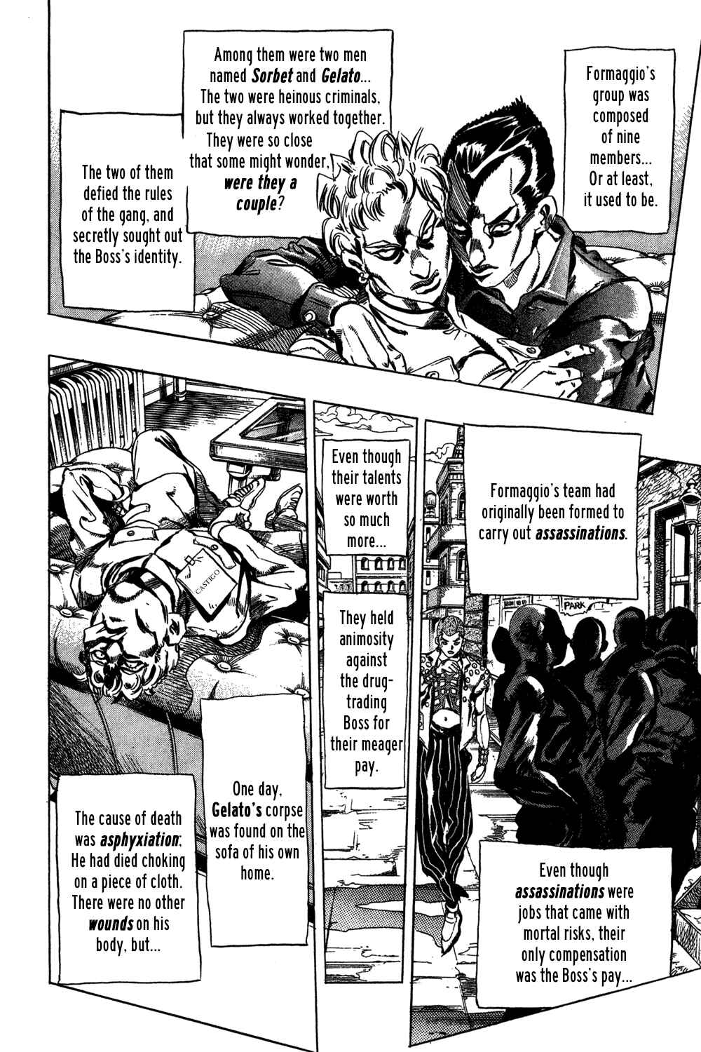 Page 12 Chapter 36 JoJos Bizarre Adventure Part 5 - Golden Wind