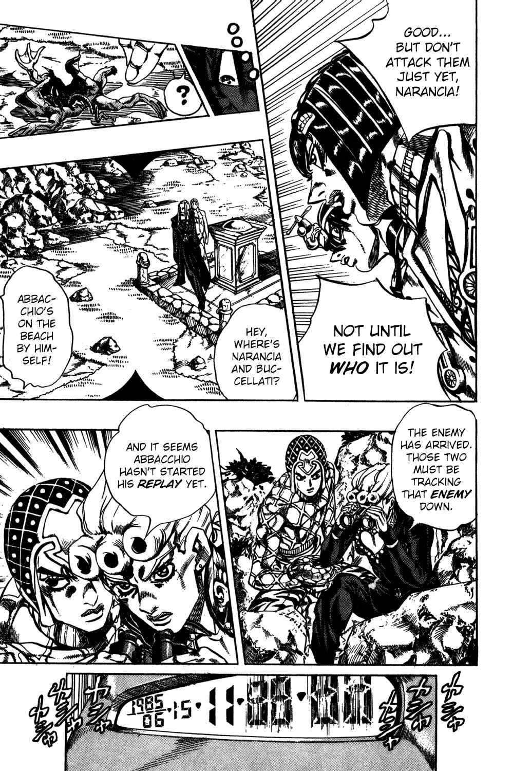 Page 5 Chapter 110 JoJos Bizarre Adventure Part 5 - Golden Wind
