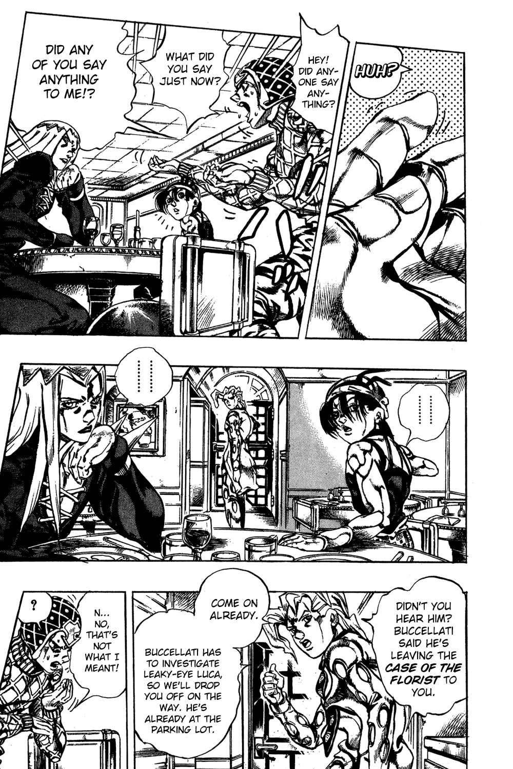 Page 4 Chapter 152 JoJos Bizarre Adventure Part 5 - Golden Wind