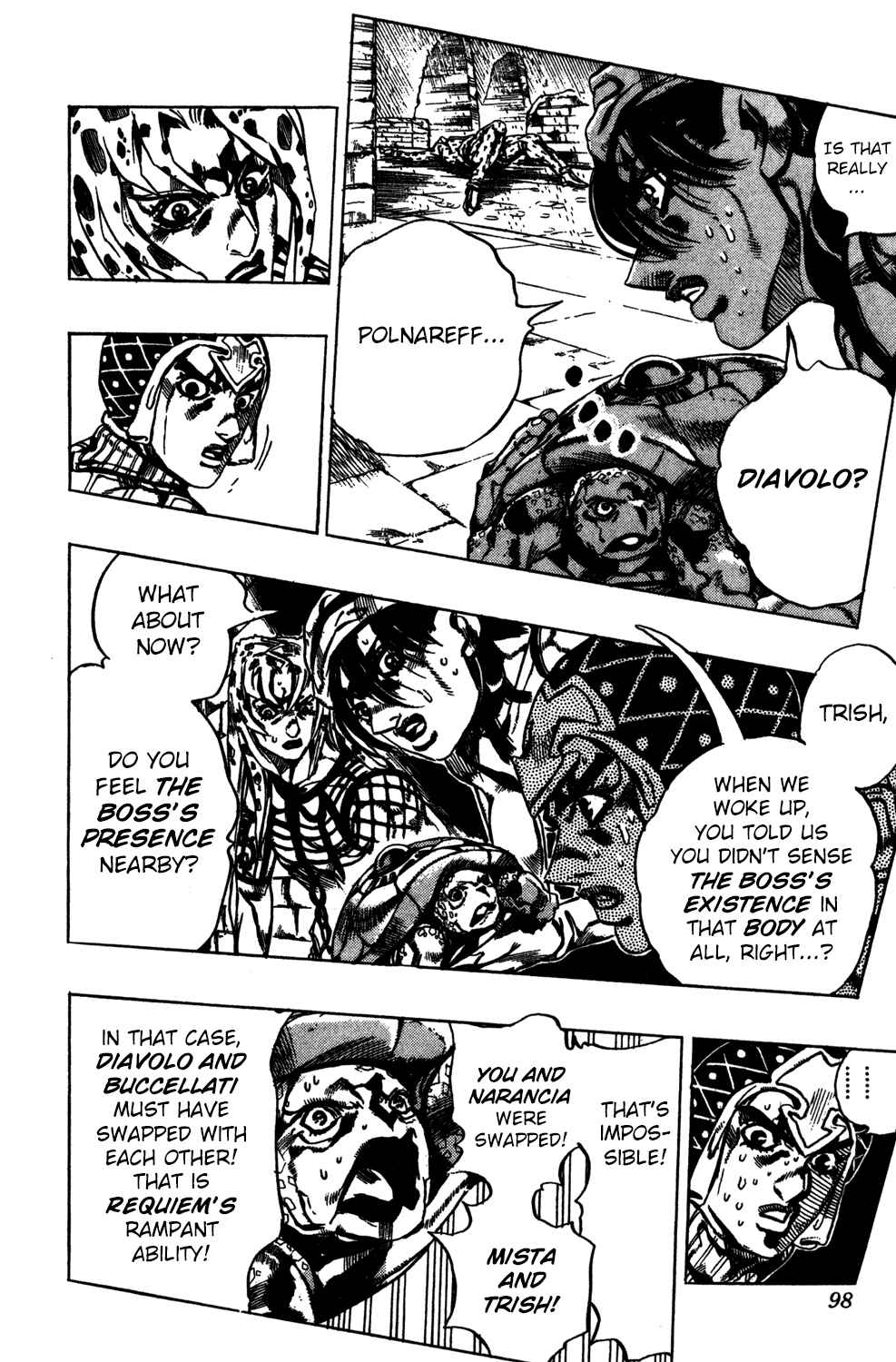Page 12 Chapter 137 JoJos Bizarre Adventure Part 5 - Golden Wind