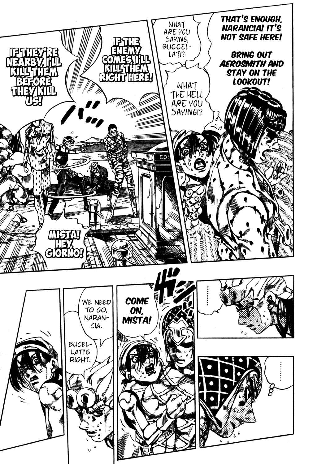 Page 11 Chapter 111 JoJos Bizarre Adventure Part 5 - Golden Wind