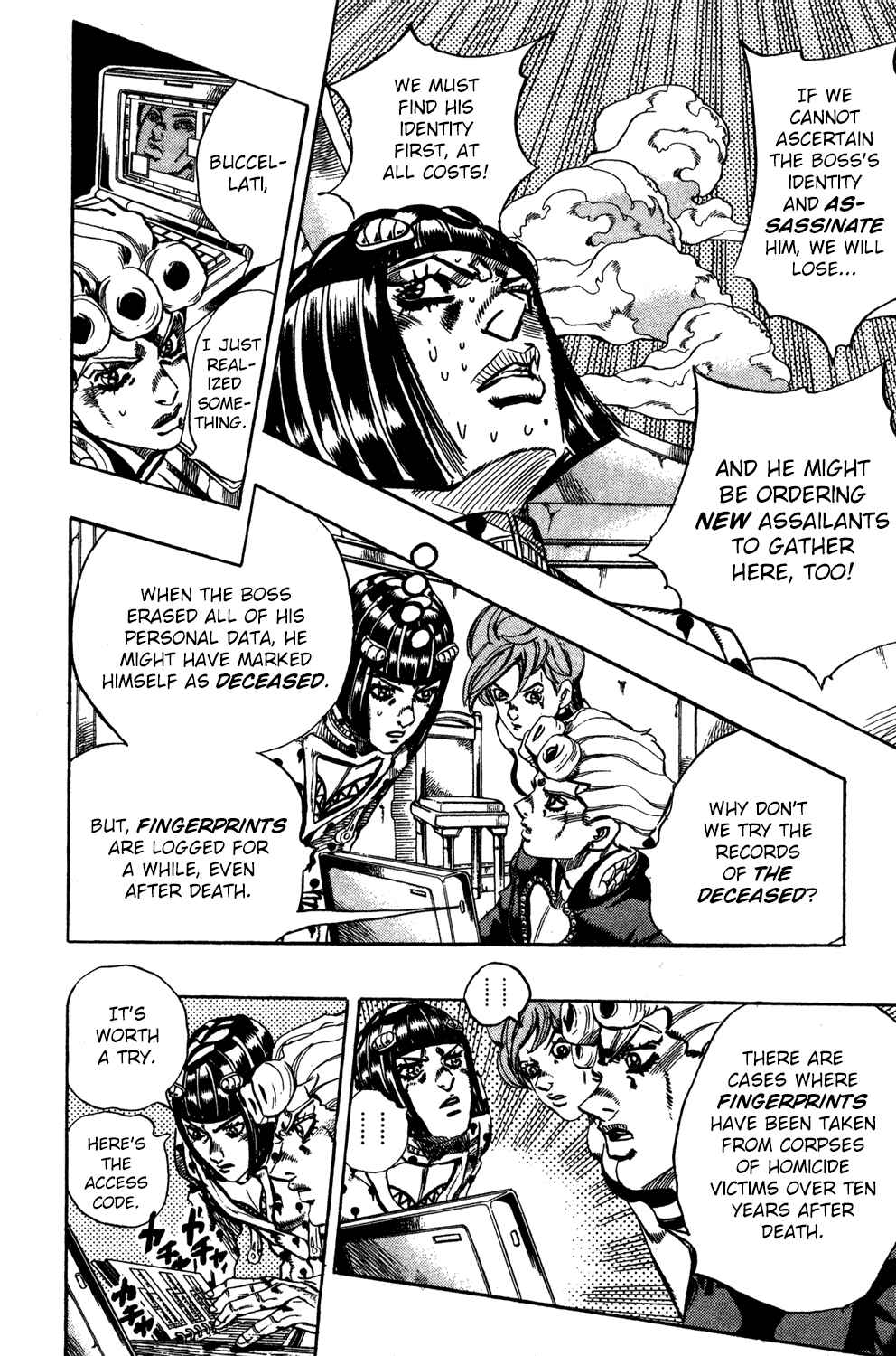 Page 7 Chapter 112 JoJos Bizarre Adventure Part 5 - Golden Wind