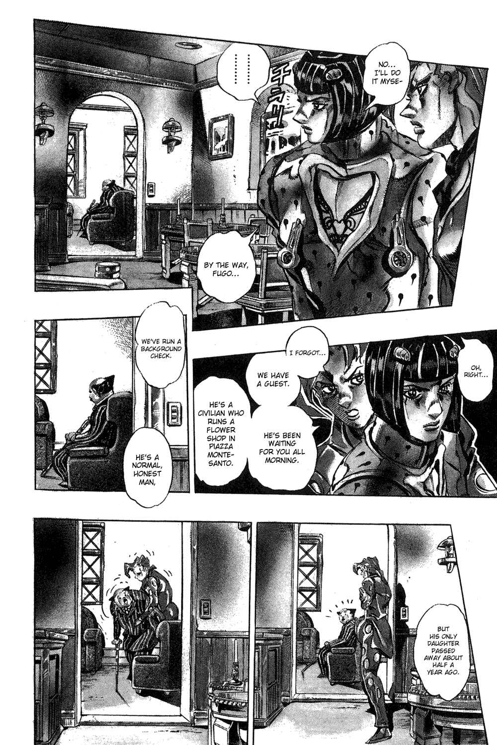 Page 4 Chapter 151 JoJos Bizarre Adventure Part 5 - Golden Wind