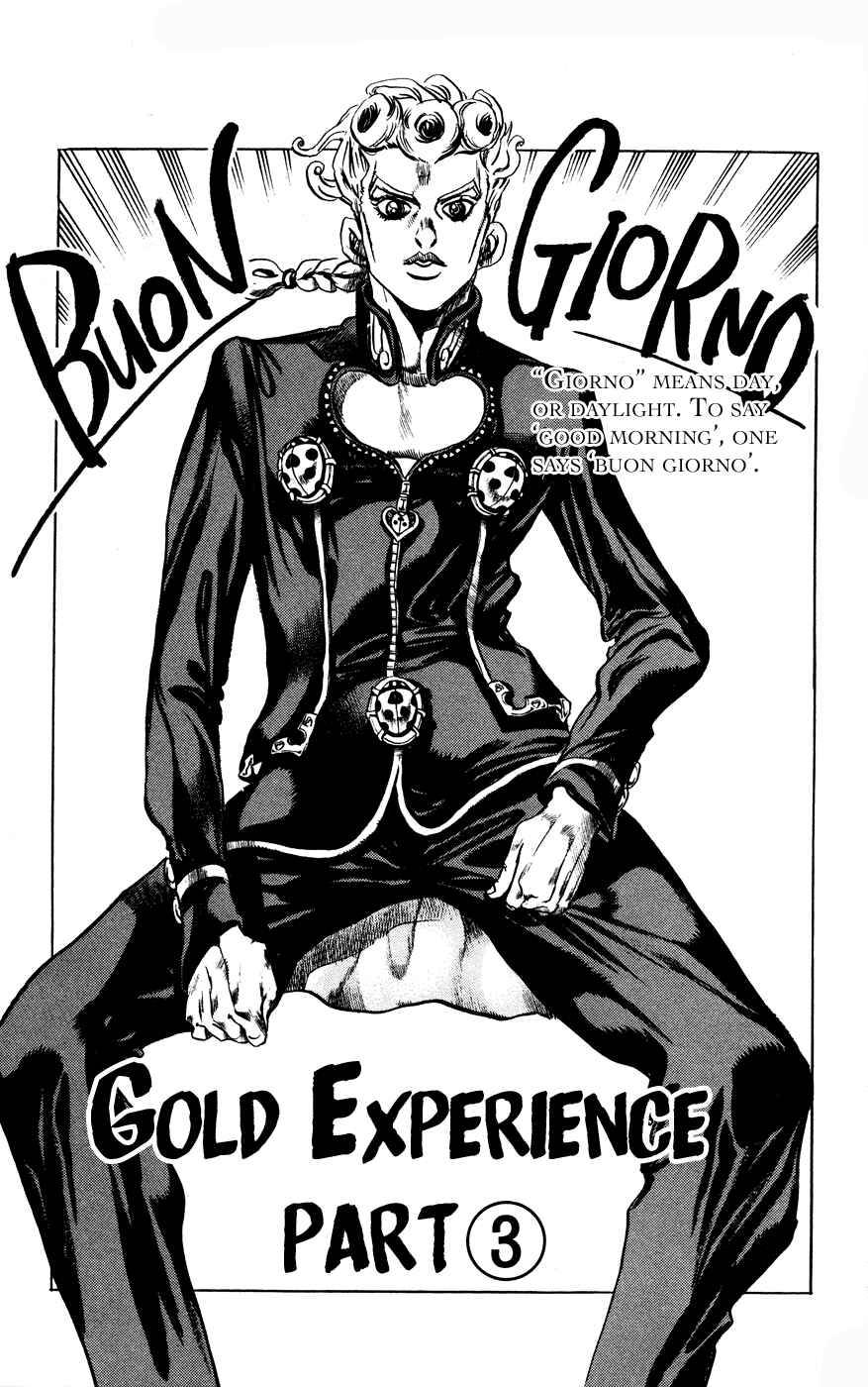 Page 1 Chapter 3 JoJos Bizarre Adventure Part 5 - Golden Wind