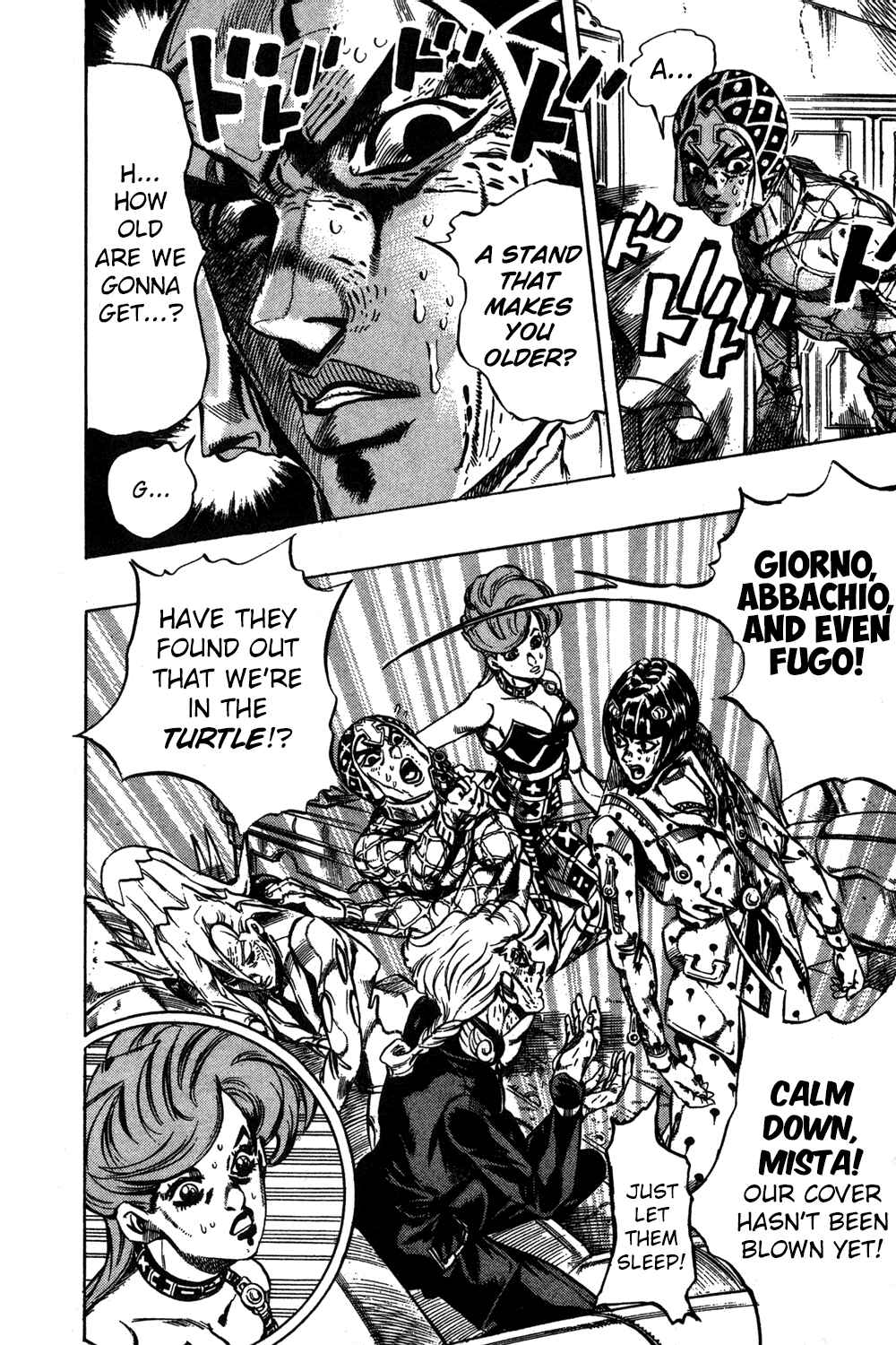 Page 4 Chapter 50 JoJos Bizarre Adventure Part 5 - Golden Wind