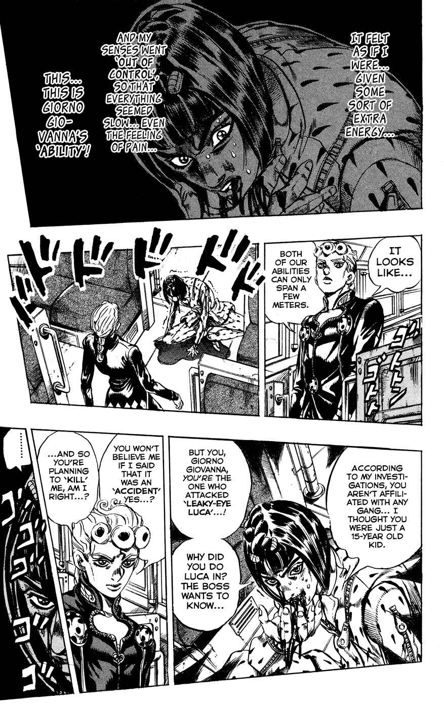 Page 10 Chapter 7 JoJos Bizarre Adventure Part 5 - Golden Wind