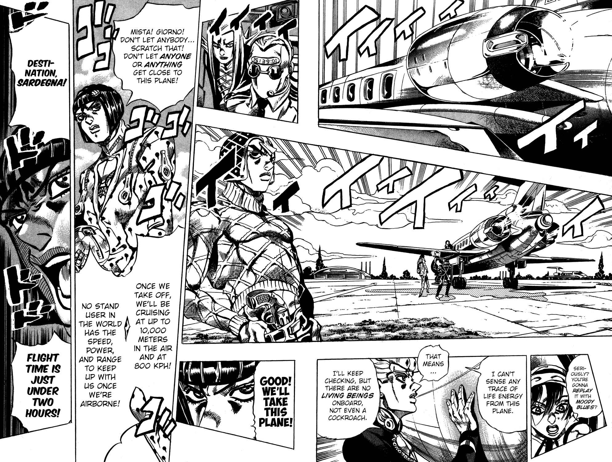 Page 8 Chapter 93 JoJos Bizarre Adventure Part 5 - Golden Wind