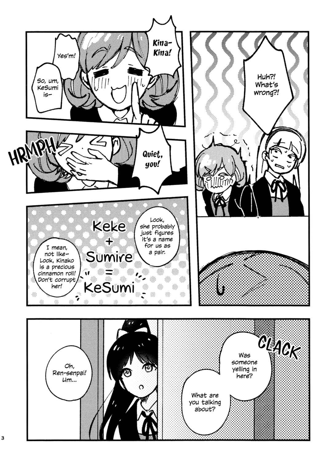 Page 3 Chapter Unknown_d64d Love Live! Superstar!! - Whats KeSumi? (Doujinshi)