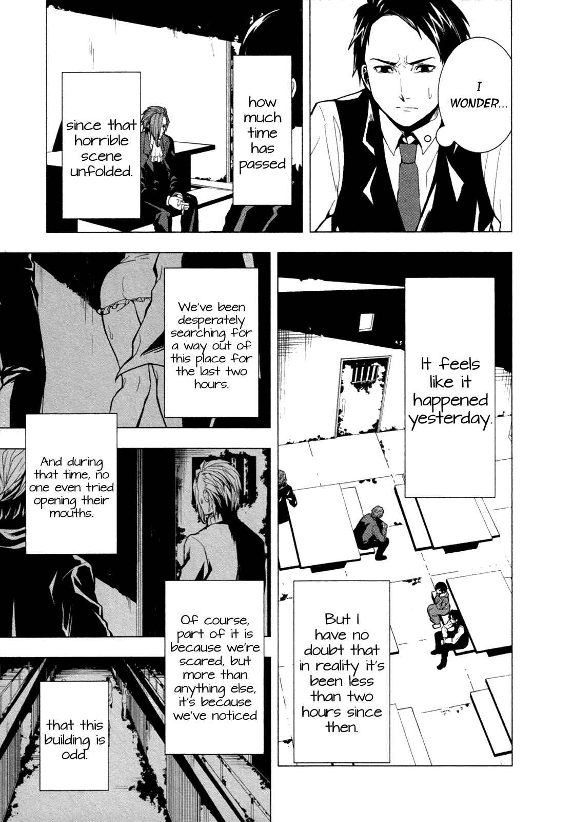 Page 8 Chapter 2 in THE ROOM