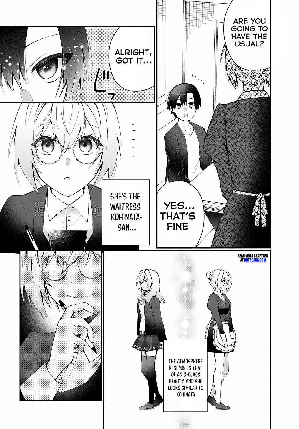 Page 7 Chapter 2.1 Naze ka S-kyuu Bijotachi no Wadai ni Ore ga Agaru Ken