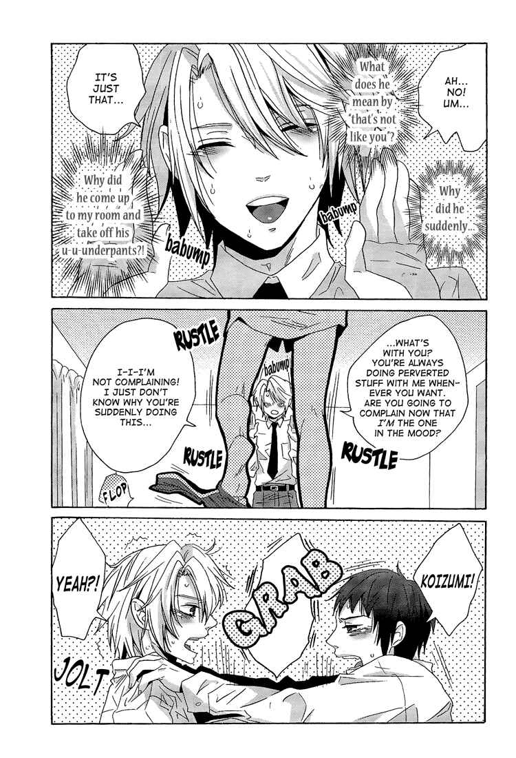 Page 5 Chapter Unknown_44ae Suzumiya Haruhi no Yuuutsu - A Book Where Kyons Horny Seduction is Startling Even to Koizumi (Doujinshi)