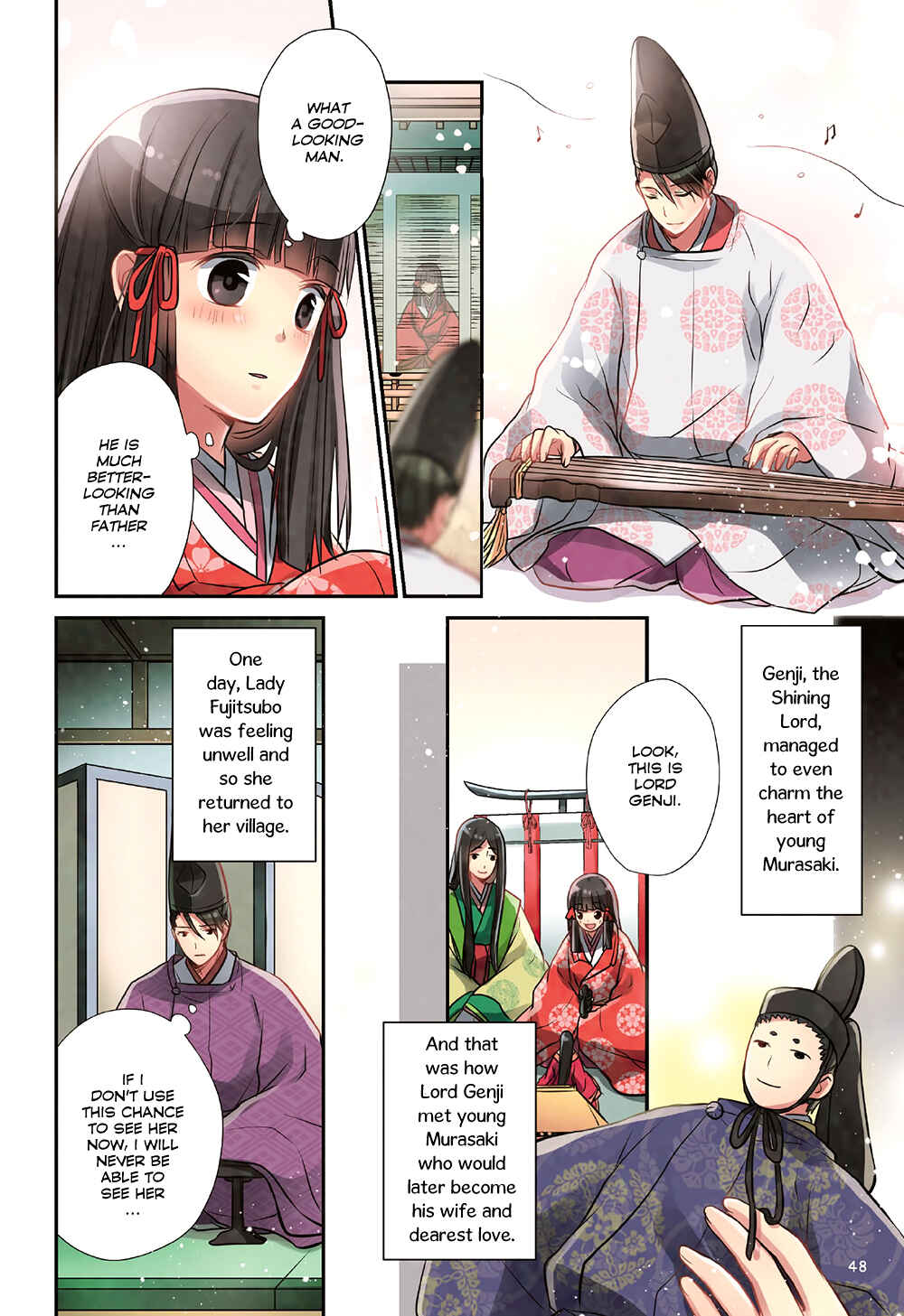 Page 10 Chapter 2 Manga de Yomu Genji Monogatari