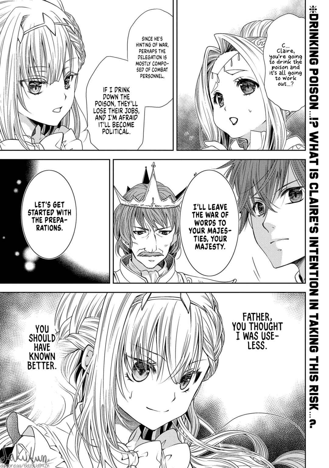Page 1 Chapter 6 Ikenie Daini Koujo no Konwaku ~Hitojichi no Himegimi, Tekikoku de Chi no Saien to shite Daikangei wo Ukeru~