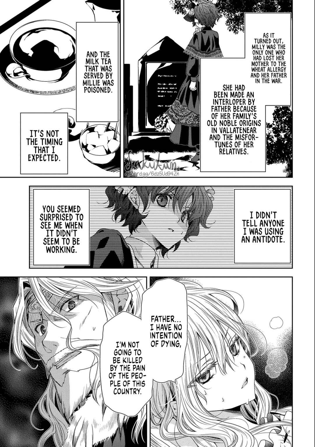 Page 19 Chapter 6 Ikenie Daini Koujo no Konwaku ~Hitojichi no Himegimi, Tekikoku de Chi no Saien to shite Daikangei wo Ukeru~