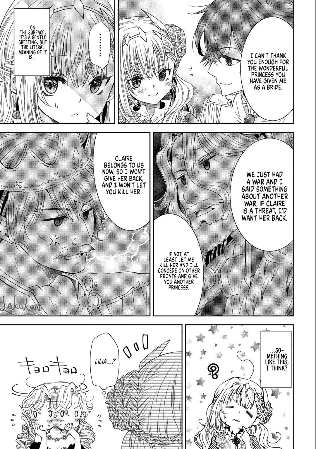 Page 5 Chapter 6 Ikenie Daini Koujo no Konwaku ~Hitojichi no Himegimi, Tekikoku de Chi no Saien to shite Daikangei wo Ukeru~