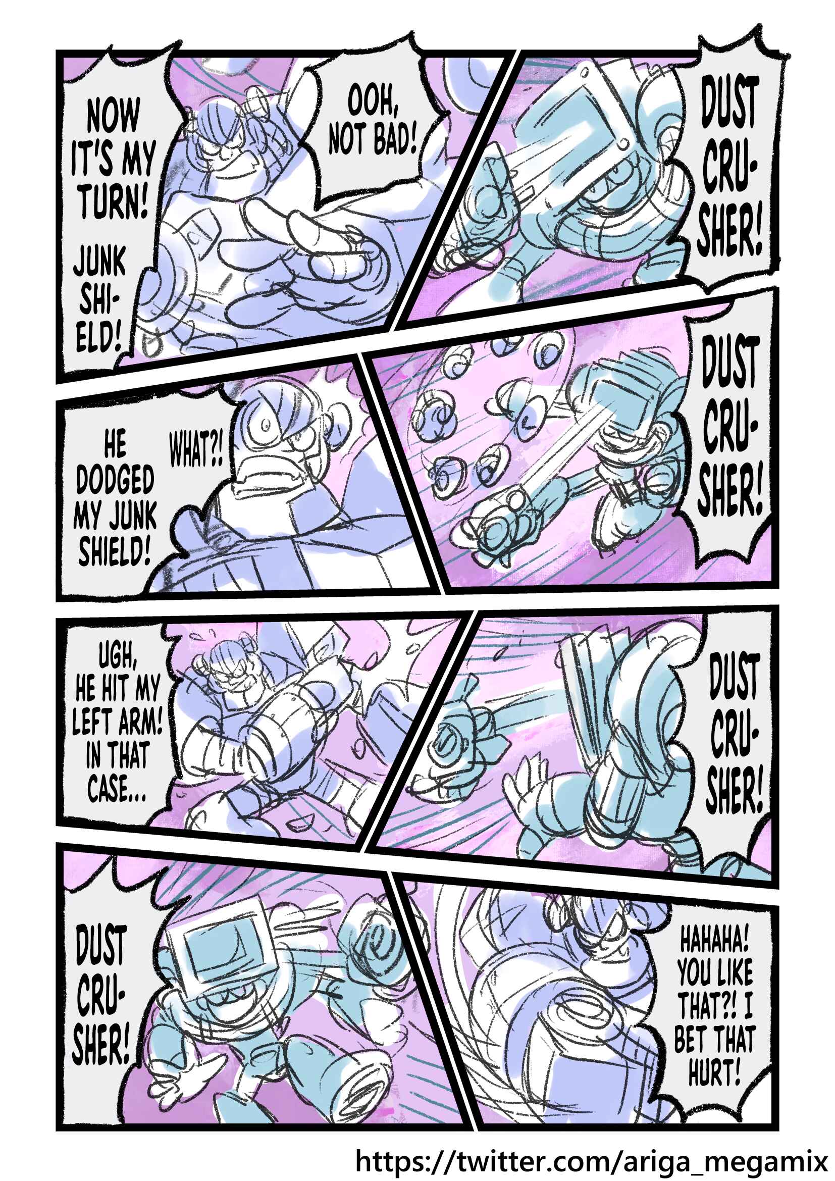 Page 11 Chapter Unknown_3c12 Mega Man Nanomix - When the DUST settles.