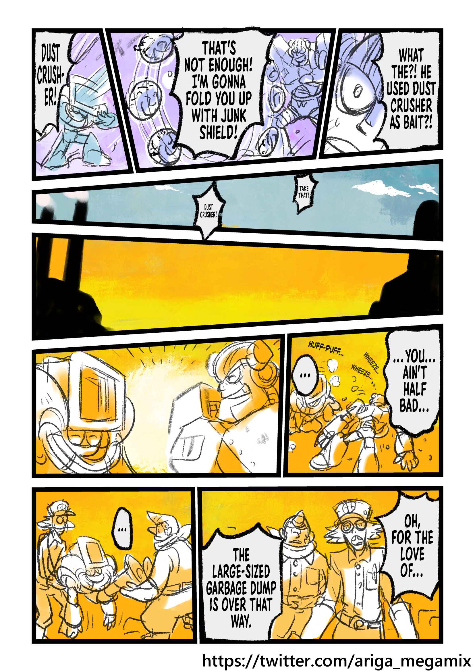 Page 12 Chapter Unknown_3c12 Mega Man Nanomix - When the DUST settles.