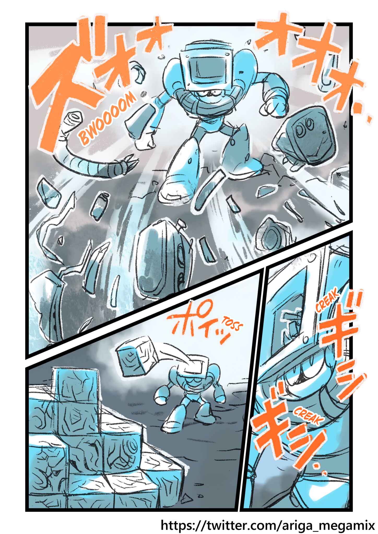 Page 3 Chapter Unknown_3c12 Mega Man Nanomix - When the DUST settles.