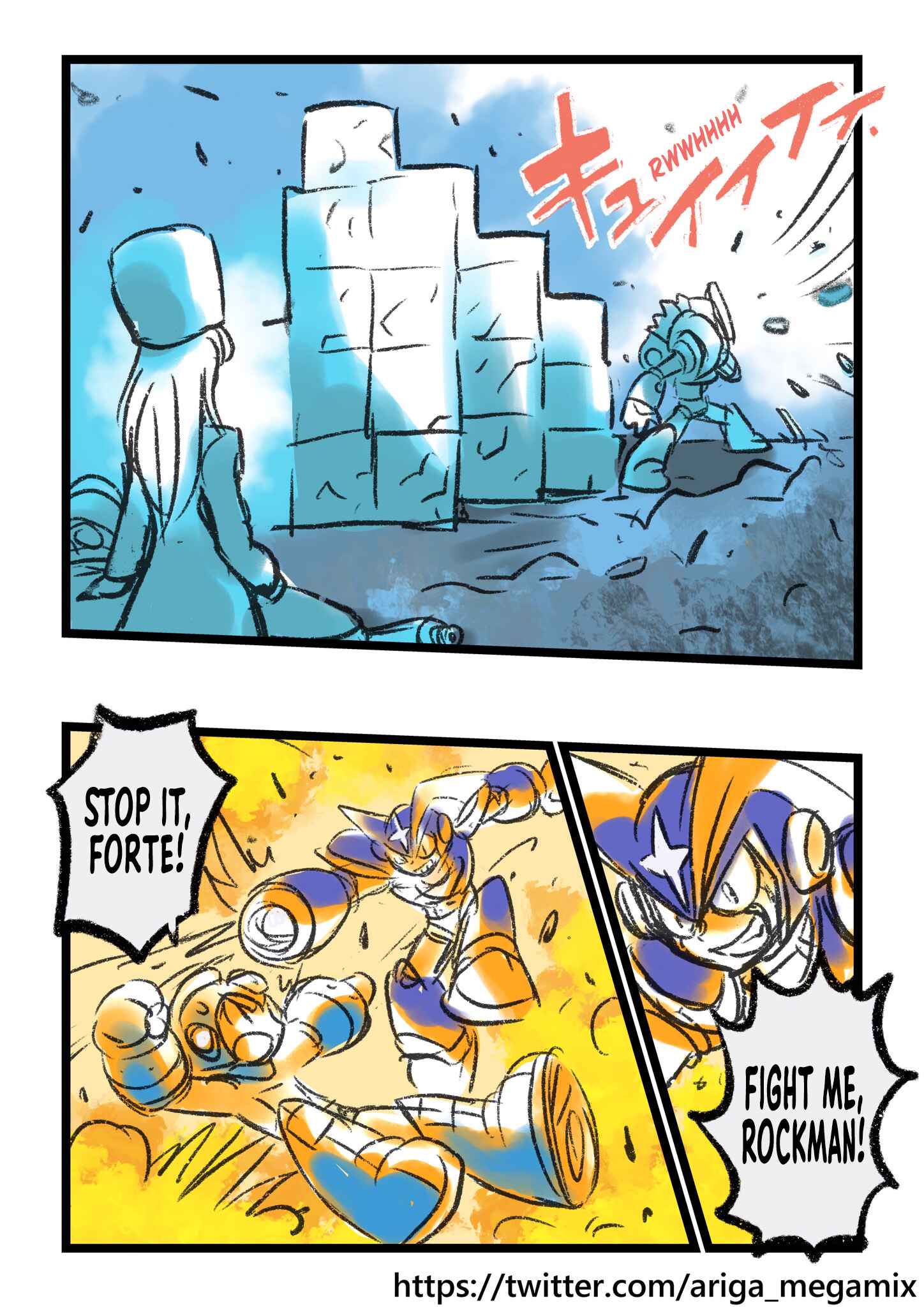 Page 4 Chapter Unknown_3c12 Mega Man Nanomix - When the DUST settles.