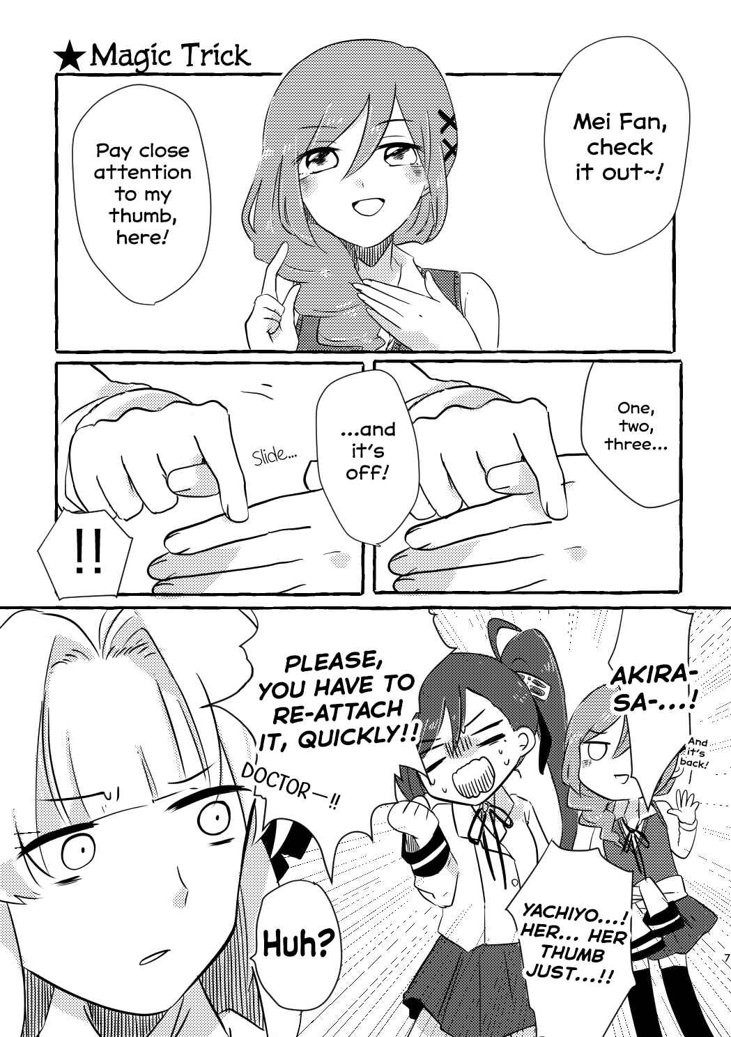 Page 6 Chapter Unknown_83dd Shoujo Kageki Revue Starlight - Mei to Yachi (Doujinshi)