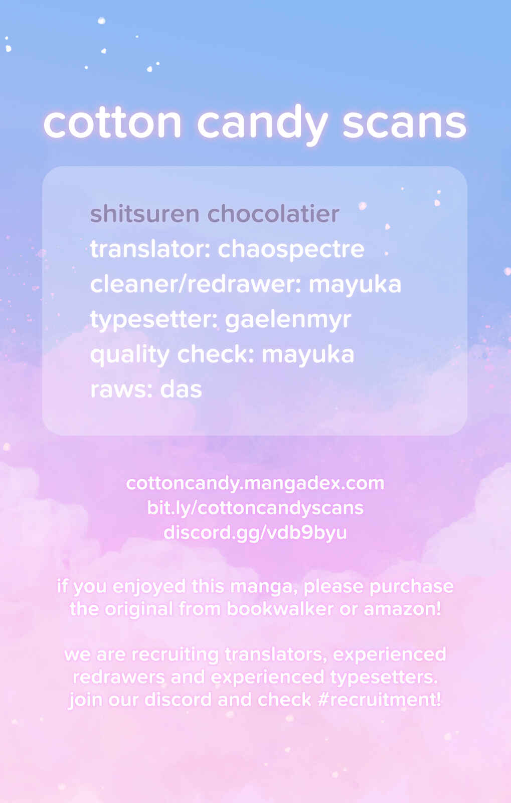 Page 1 Chapter 8 Heartbroken Chocolatier
