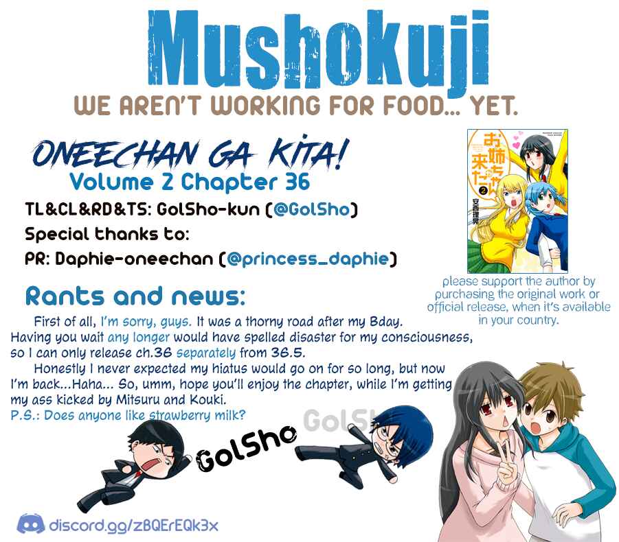 Page 8 Chapter 36 Onee-chan ga Kita