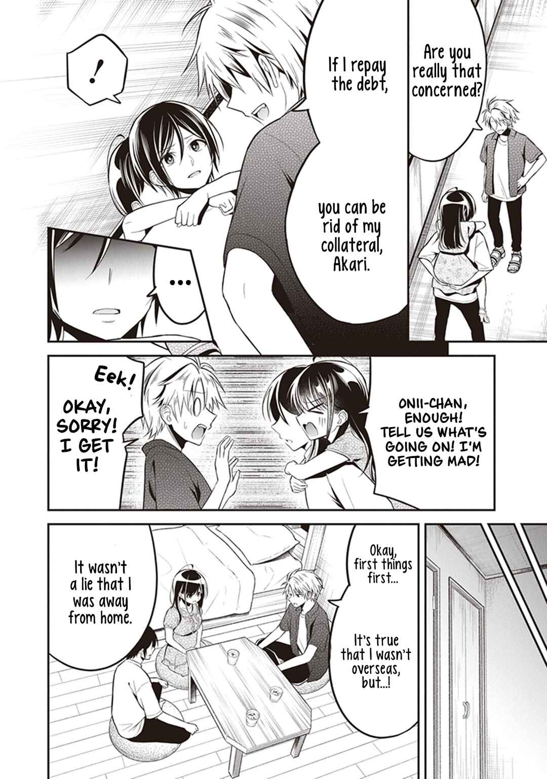 Page 2 Chapter 9 Yuujin ni 500 Yen Kashitara Shakkin no Kata ni Imouto wo Yokoshitekita no Dakeredo, Ore wa Ittai Dou Sureba Iin Darou
