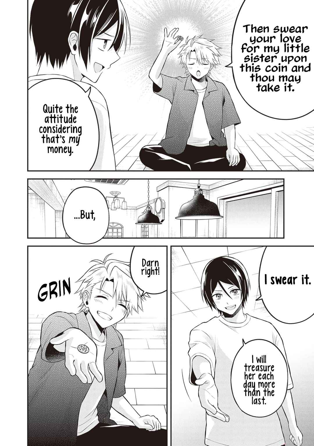 Page 20 Chapter 15 Yuujin ni 500 Yen Kashitara Shakkin no Kata ni Imouto wo Yokoshitekita no Dakeredo, Ore wa Ittai Dou Sureba Iin Darou