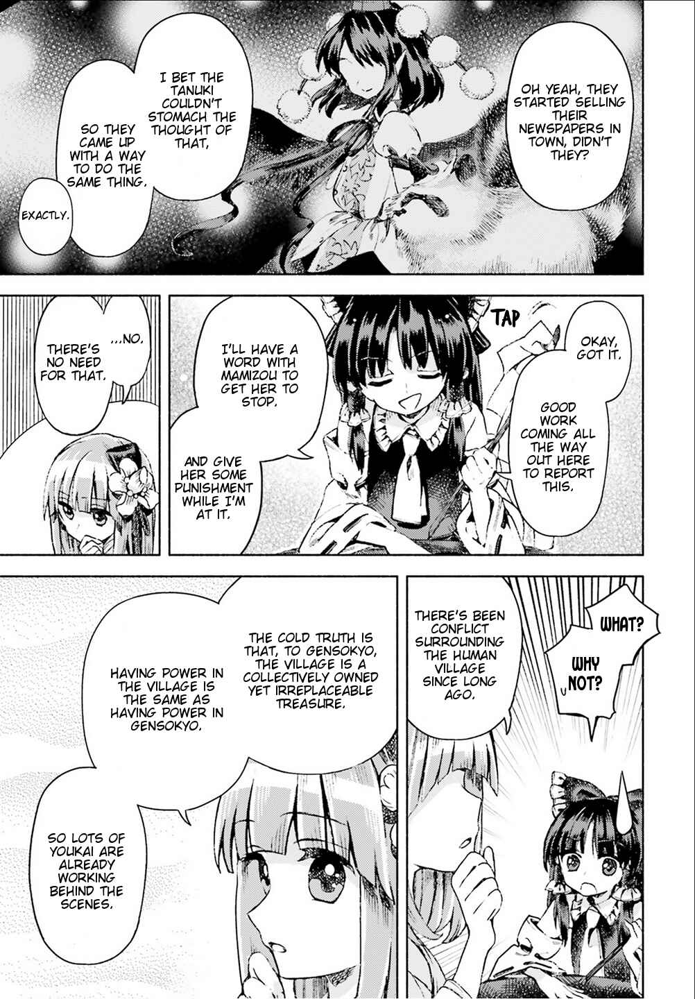 Page 9 Chapter 47 Touhou Suzunaan ~ Forbidden Scrollery.