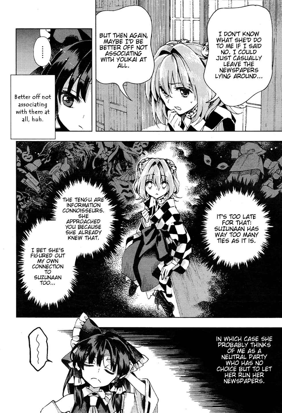 Page 10 Chapter 33 Touhou Suzunaan ~ Forbidden Scrollery.