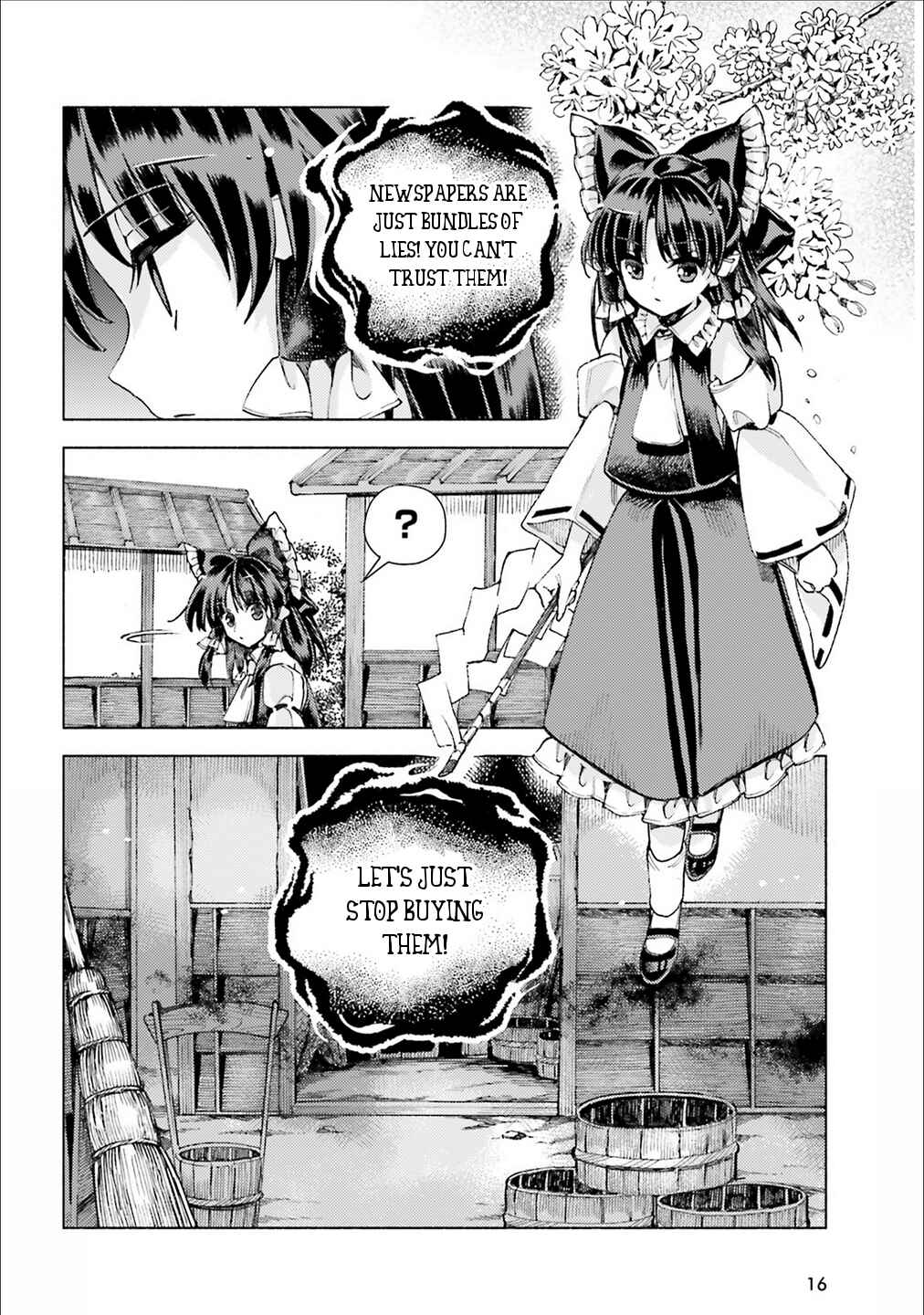 Page 3 Chapter 39 Touhou Suzunaan ~ Forbidden Scrollery.