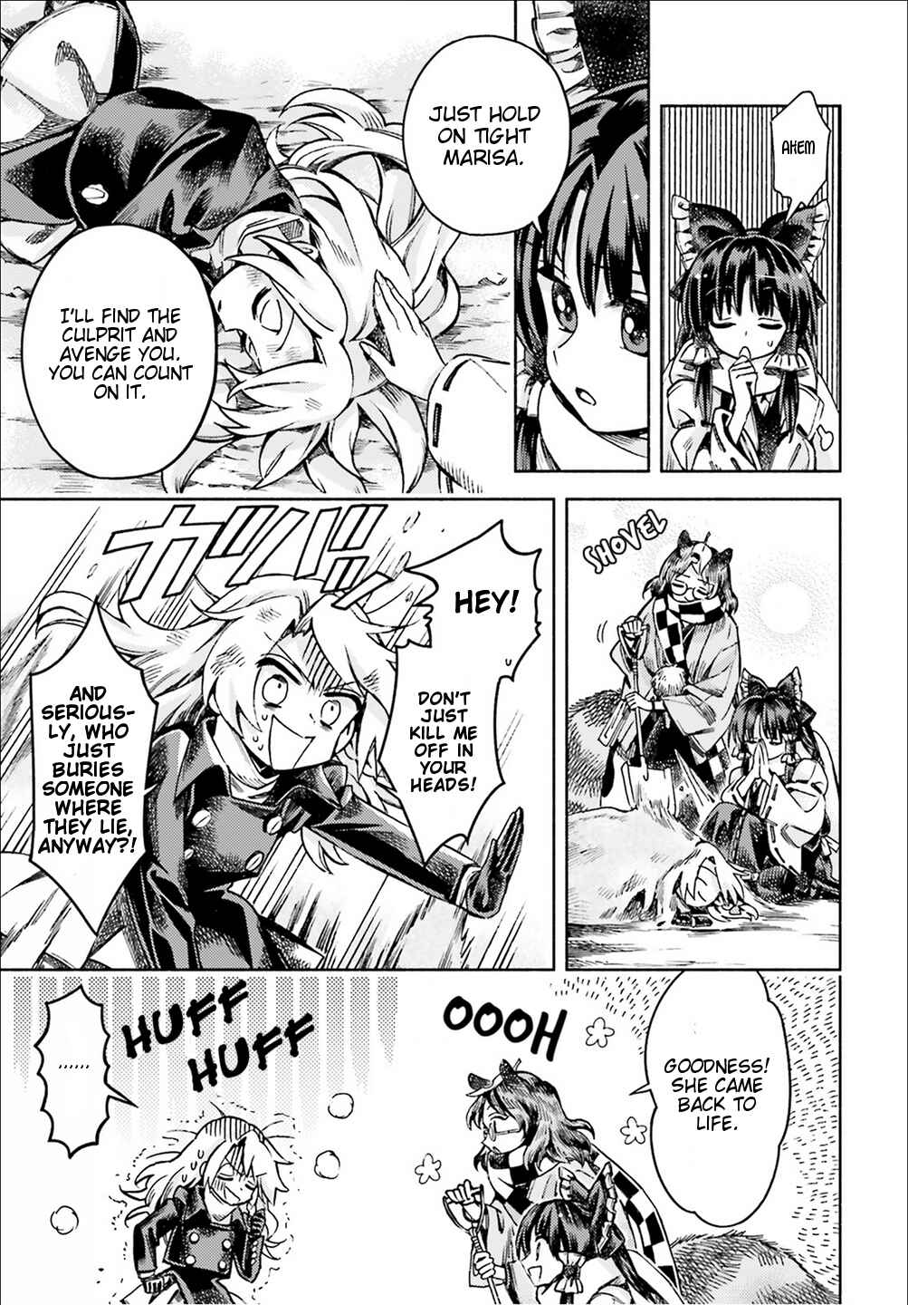 Page 22 Chapter 50 Touhou Suzunaan ~ Forbidden Scrollery.