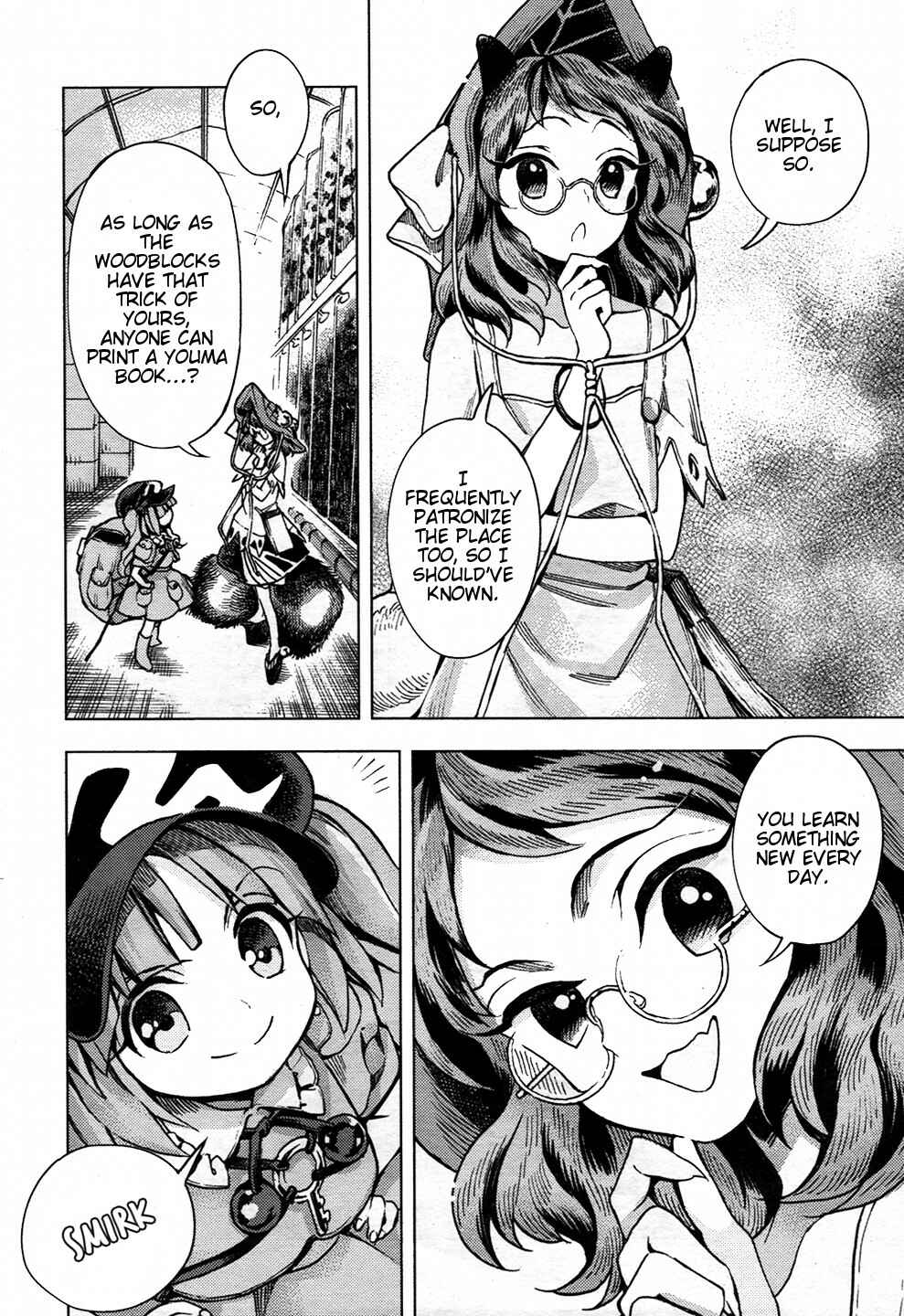 Page 20 Chapter 29 Touhou Suzunaan ~ Forbidden Scrollery.