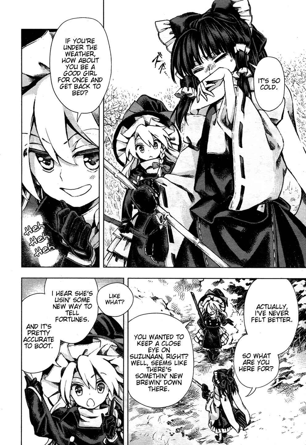 Page 16 Chapter 24 Touhou Suzunaan ~ Forbidden Scrollery.