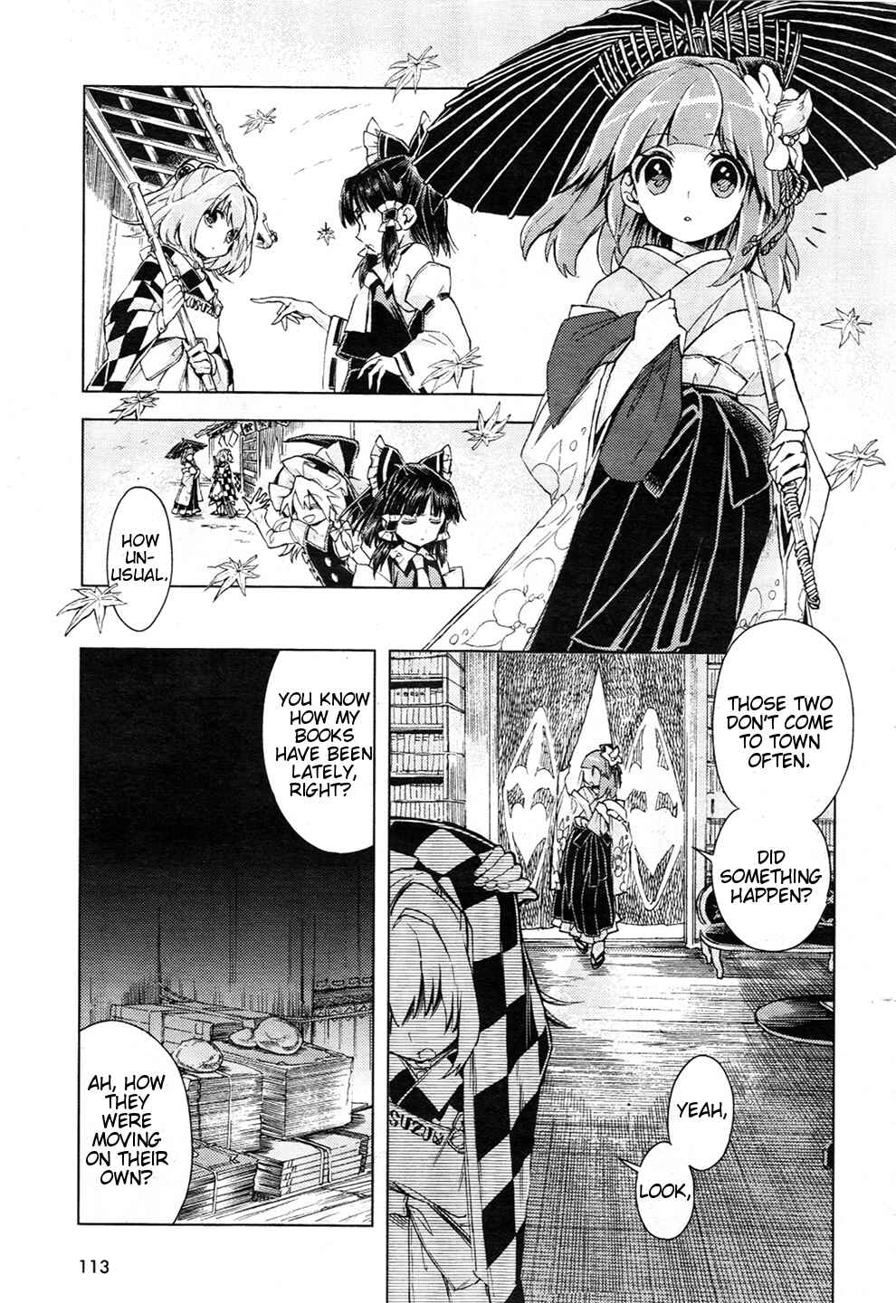 Page 8 Chapter 13 Touhou Suzunaan ~ Forbidden Scrollery.