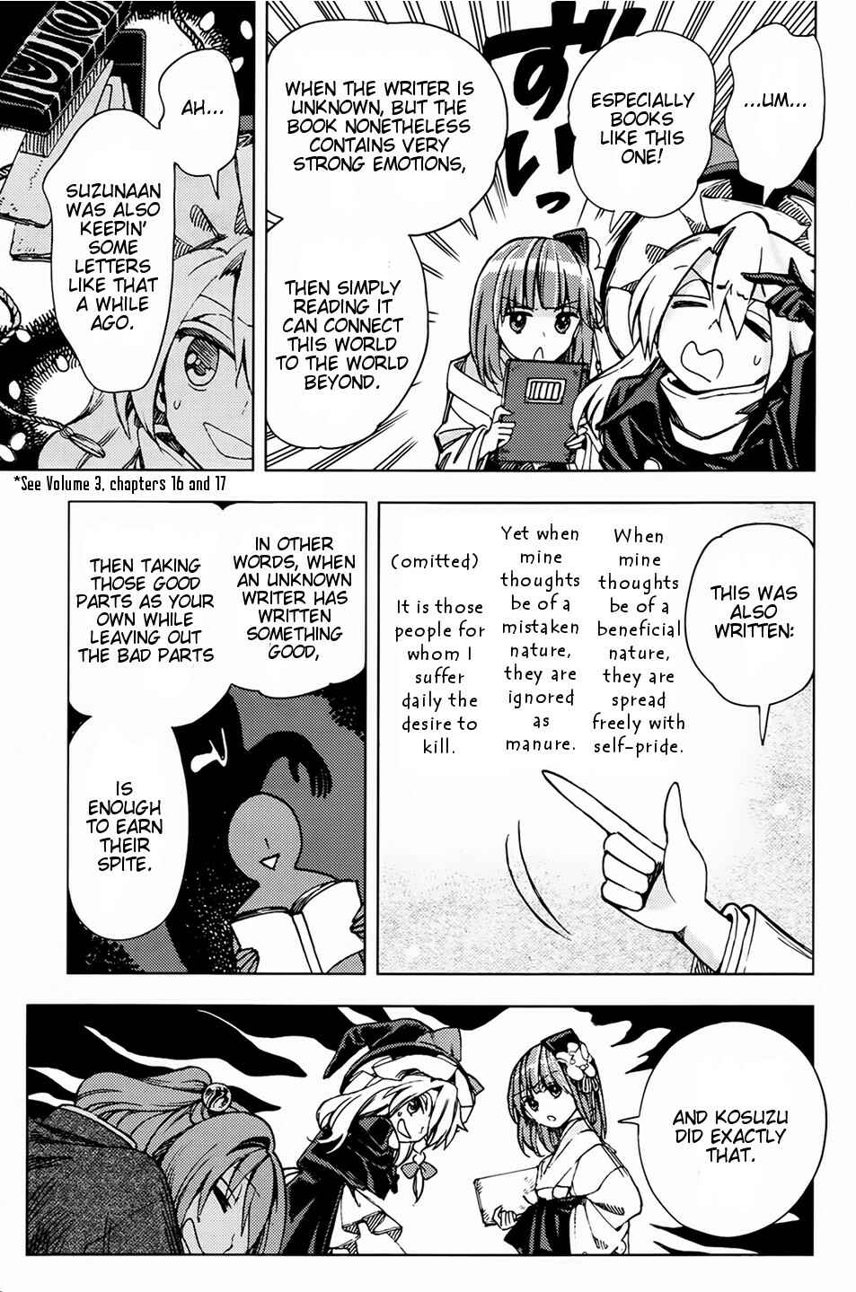 Page 15 Chapter 25 Touhou Suzunaan ~ Forbidden Scrollery.