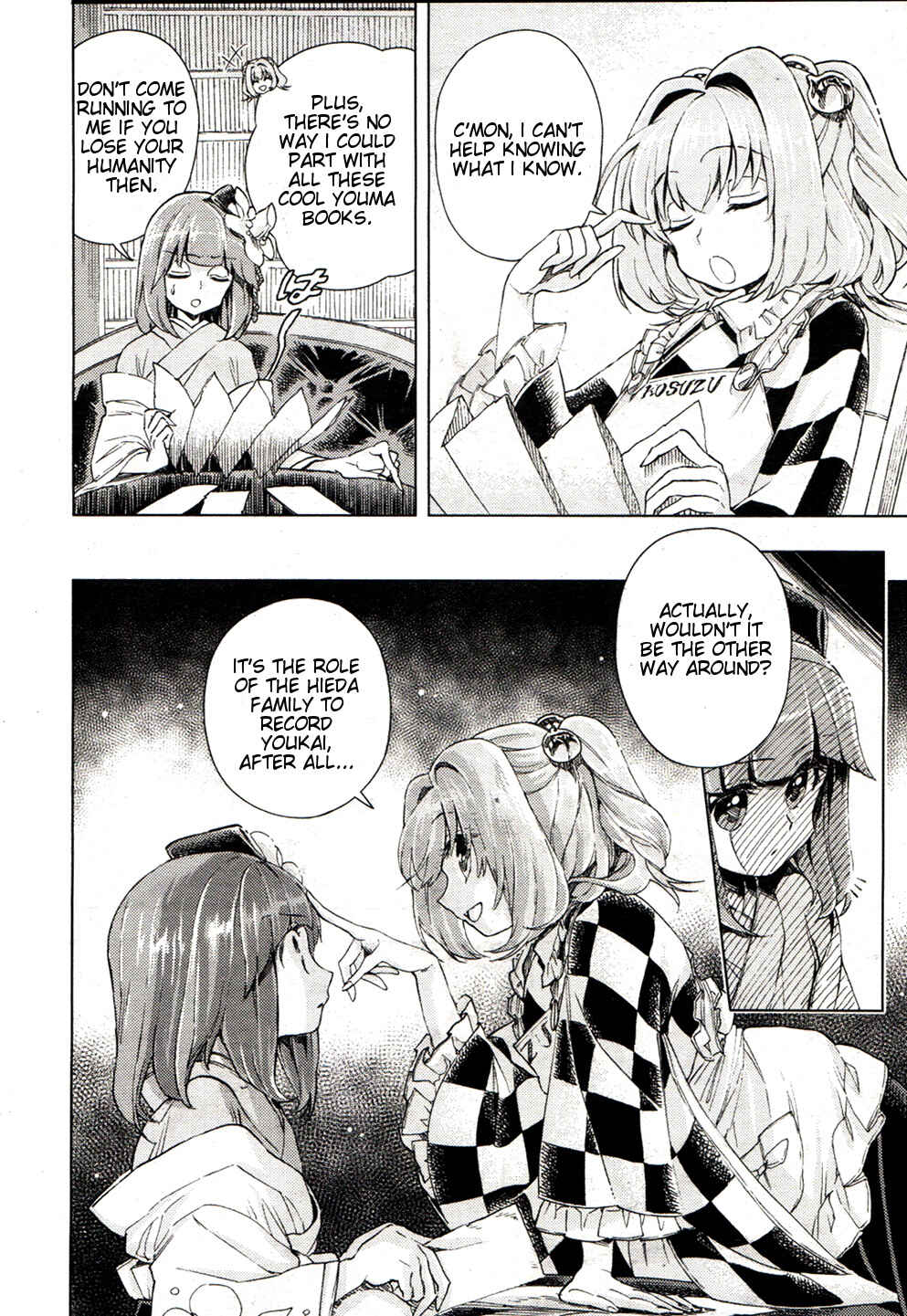 Page 12 Chapter 16 Touhou Suzunaan ~ Forbidden Scrollery.