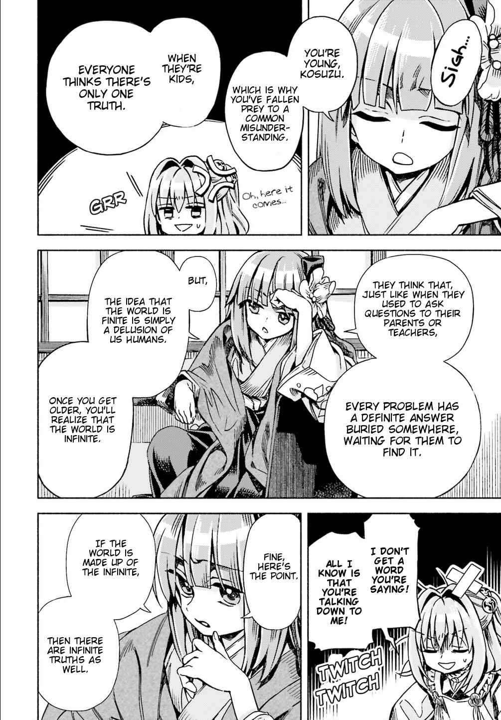 Page 12 Chapter 48 Touhou Suzunaan ~ Forbidden Scrollery.