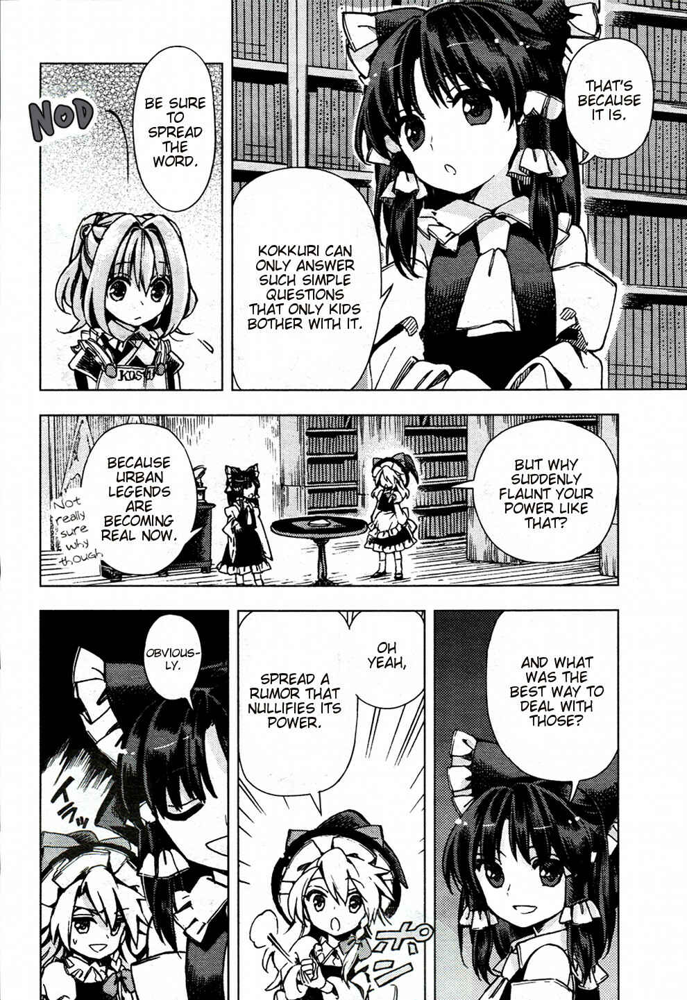 Page 20 Chapter 27 Touhou Suzunaan ~ Forbidden Scrollery.