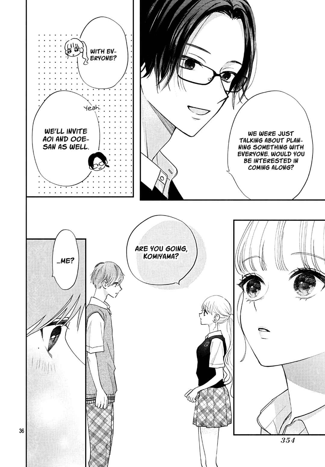 Page 37 Chapter 11 Komiyama ga Kirai da